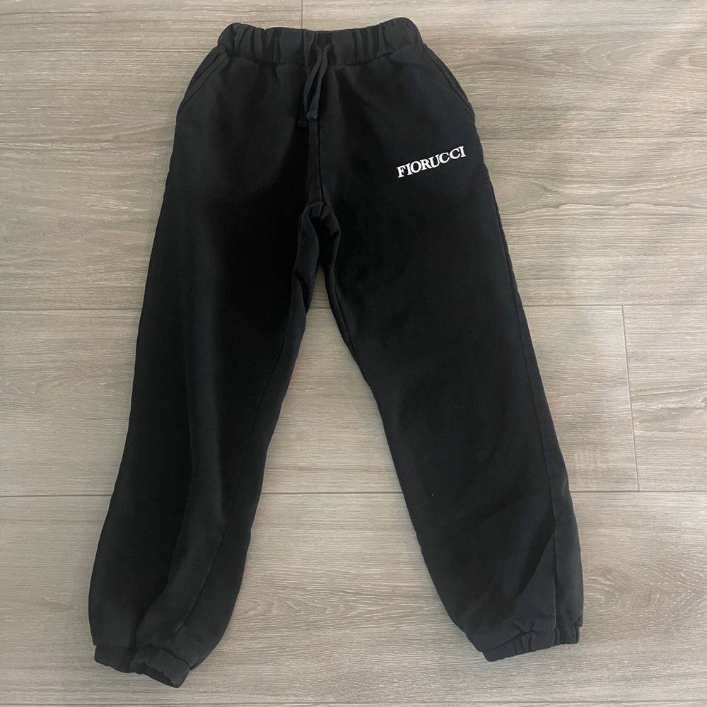 Fiorucci black angel patch joggers
